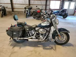 Salvage cars for sale from Copart Candia, NH: 2002 Harley-Davidson Flstci