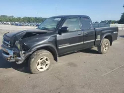 Salvage cars for sale at Dunn, NC auction: 2000 Toyota Tundra Access Cab Limited
