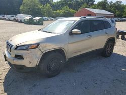 Vehiculos salvage en venta de Copart Mendon, MA: 2015 Jeep Cherokee Latitude