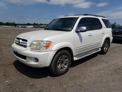 Salvage cars for sale at Fredericksburg, VA auction: 2007 Toyota Sequoia Limited