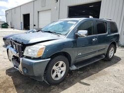 Salvage cars for sale from Copart Jacksonville, FL: 2007 Nissan Armada SE