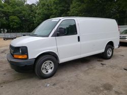 Salvage trucks for sale at Austell, GA auction: 2017 Chevrolet Express G2500