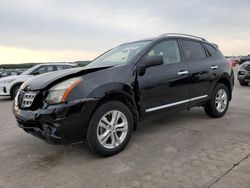 Salvage cars for sale at Grand Prairie, TX auction: 2015 Nissan Rogue Select S