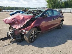 Nissan salvage cars for sale: 2017 Nissan Maxima 3.5S