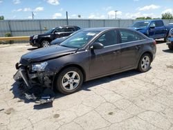 Salvage cars for sale at Dyer, IN auction: 2015 Chevrolet Cruze LT