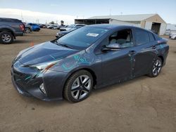 Salvage cars for sale from Copart Brighton, CO: 2017 Toyota Prius