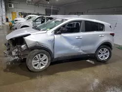 Salvage cars for sale at Candia, NH auction: 2019 KIA Sportage LX