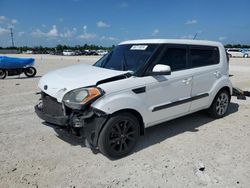 KIA salvage cars for sale: 2012 KIA Soul +