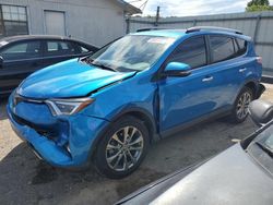 Toyota Vehiculos salvage en venta: 2017 Toyota Rav4 Limited