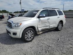 Salvage cars for sale at Hueytown, AL auction: 2013 Toyota Sequoia Platinum