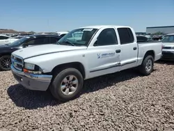 Salvage trucks for sale at Phoenix, AZ auction: 2004 Dodge Dakota Quad SLT