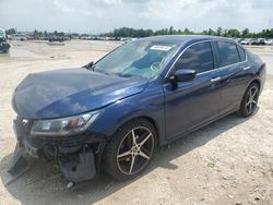 Salvage cars for sale at Houston, TX auction: 2014 Honda Accord Sport
