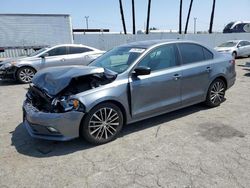 Salvage cars for sale at Van Nuys, CA auction: 2015 Volkswagen Jetta SE