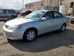 Salvage cars for sale at Fredericksburg, VA auction: 2003 Toyota Camry LE