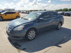 Salvage cars for sale at Grand Prairie, TX auction: 2013 Nissan Sentra S