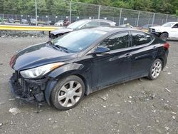 Salvage cars for sale at Waldorf, MD auction: 2013 Hyundai Elantra GLS