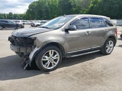 Salvage cars for sale at Glassboro, NJ auction: 2014 Ford Edge SEL