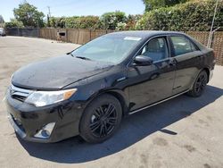 Toyota salvage cars for sale: 2014 Toyota Camry Hybrid