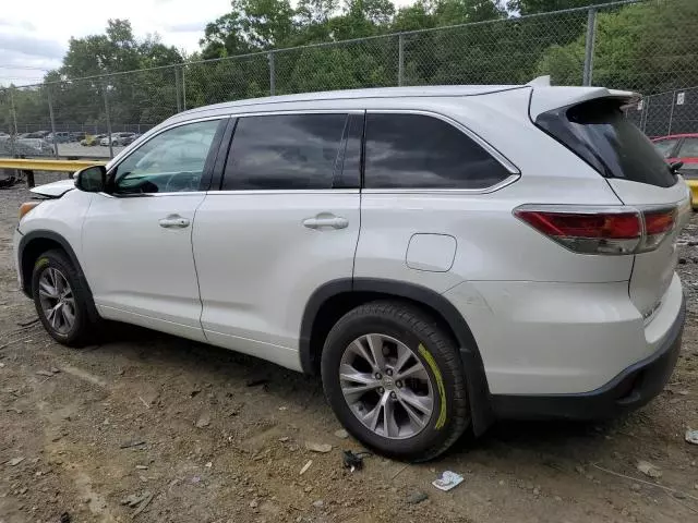 2015 Toyota Highlander XLE