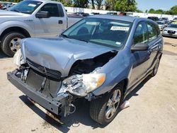 Toyota salvage cars for sale: 2007 Toyota Corolla Matrix XR