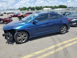 Salvage cars for sale at Pennsburg, PA auction: 2018 Hyundai Elantra SEL