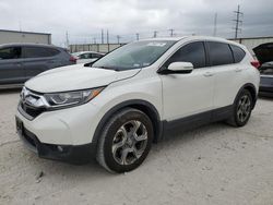 Salvage cars for sale at Haslet, TX auction: 2018 Honda CR-V EX