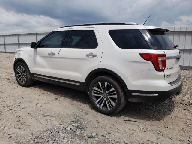 2018 Ford Explorer Platinum