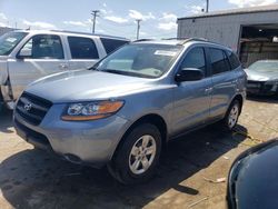 Salvage cars for sale at Chicago Heights, IL auction: 2009 Hyundai Santa FE GLS