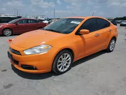 Salvage cars for sale at Grand Prairie, TX auction: 2013 Dodge Dart Limited