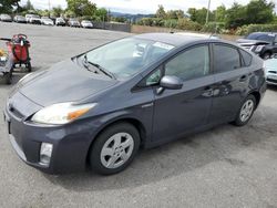 Salvage cars for sale from Copart San Martin, CA: 2010 Toyota Prius