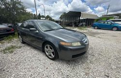 Salvage cars for sale from Copart Orlando, FL: 2005 Acura TL