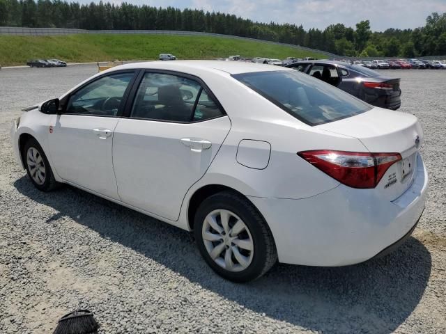 2016 Toyota Corolla L