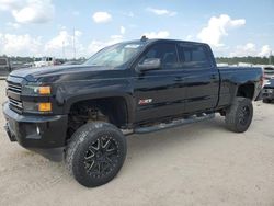 Salvage trucks for sale at Houston, TX auction: 2017 Chevrolet Silverado K2500 Heavy Duty LT