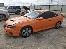 Pontiac salvage cars for sale: 2005 Pontiac GTO