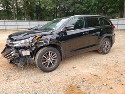 Toyota Highlander se salvage cars for sale: 2017 Toyota Highlander SE