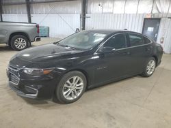 Carros salvage sin ofertas aún a la venta en subasta: 2018 Chevrolet Malibu LT