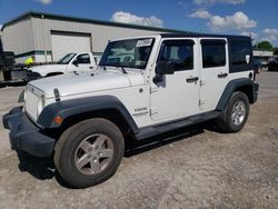 Jeep Wrangler Unlimited Sport salvage cars for sale: 2015 Jeep Wrangler Unlimited Sport