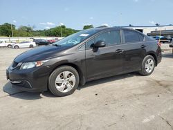 Honda salvage cars for sale: 2013 Honda Civic LX