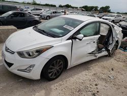 Salvage cars for sale at Kansas City, KS auction: 2016 Hyundai Elantra SE