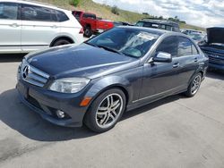 Salvage cars for sale from Copart Littleton, CO: 2009 Mercedes-Benz C 300 4matic