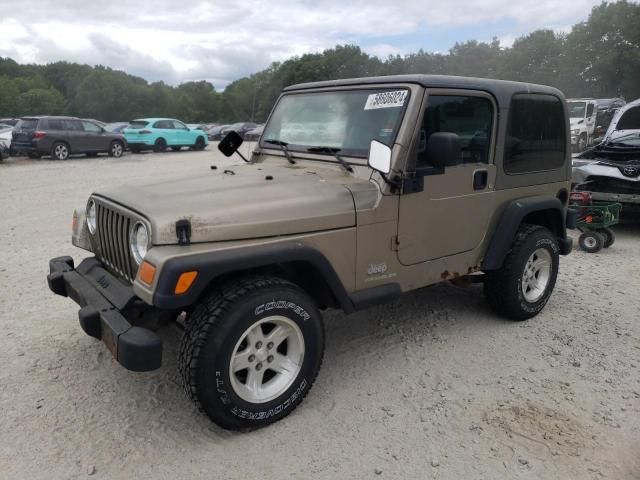 2003 Jeep Wrangler / TJ SE