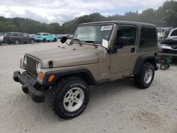 Jeep Wrangler / tj se salvage cars for sale: 2003 Jeep Wrangler / TJ SE