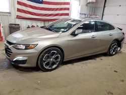 Salvage cars for sale from Copart Lyman, ME: 2022 Chevrolet Malibu LT