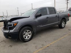 Salvage cars for sale at Los Angeles, CA auction: 2018 Nissan Titan S