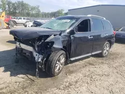 Salvage cars for sale at Spartanburg, SC auction: 2020 Nissan Pathfinder SL