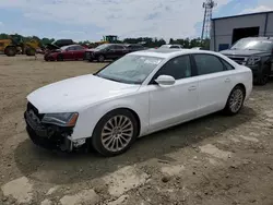 Salvage cars for sale at Windsor, NJ auction: 2014 Audi A8 L Quattro