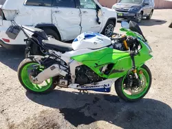 Salvage motorcycles for sale at Albuquerque, NM auction: 2024 Kawasaki ZX636 K