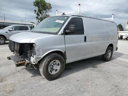 Salvage cars for sale from Copart Tulsa, OK: 2018 Chevrolet Express G2500