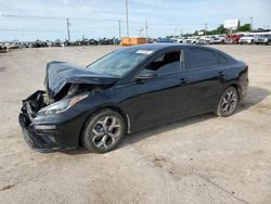 Salvage cars for sale at Oklahoma City, OK auction: 2021 KIA Forte FE