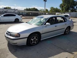 Vehiculos salvage en venta de Copart Sacramento, CA: 2002 Chevrolet Impala LS